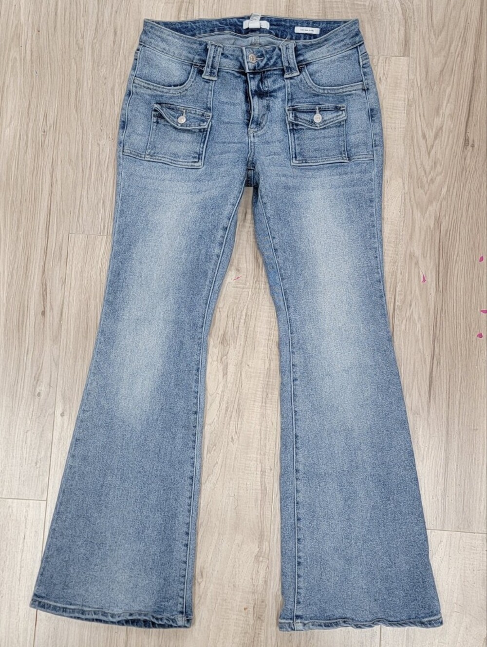 Forever 21 Light Blue Flare Jeans